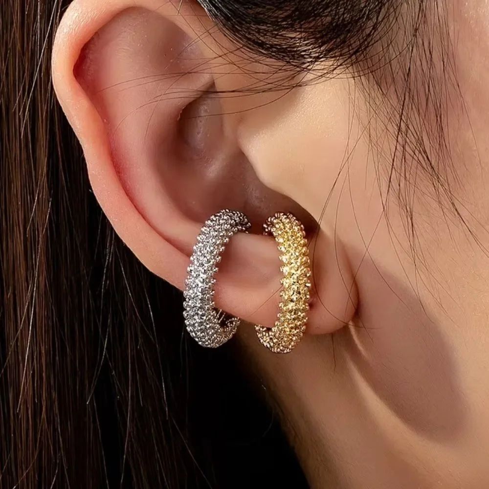 Minimalist cuff earrings #2407